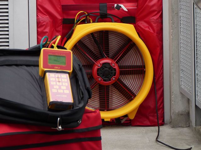Retrotec Q46 Digital Cloth Door Fan System w/ Automatic Control