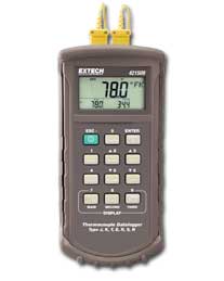 7 Contact/Thermocouple Datalogger with Alarm