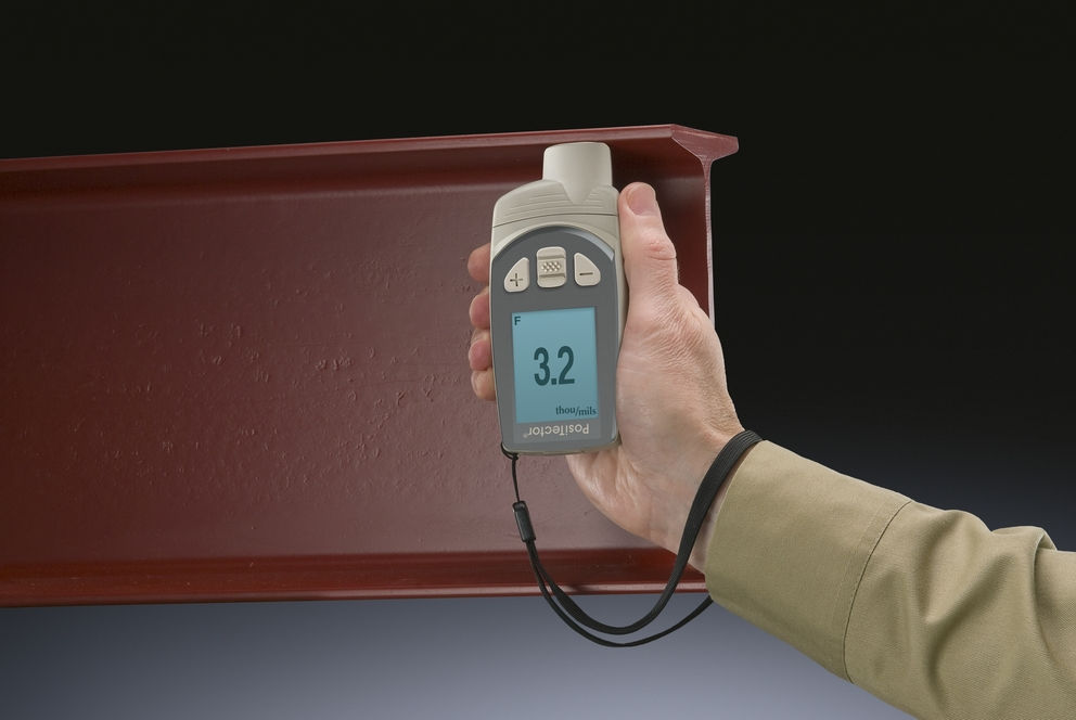 Coating Thickness Gage measures film thickness of coating applied to all metal substrates.