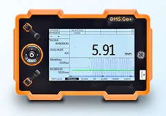 DMS Go+ Ultrasonic Thickness Gauge