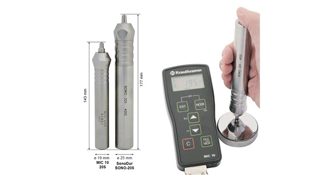 NewSonic SONO-205 probe compared to a MIC 10 205 probe and MIC 10 testing with a SONO-205 probe.