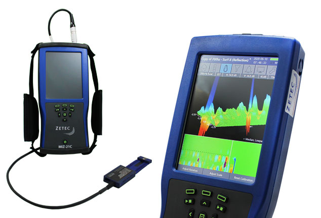 THE MIZ-21C Eddy Current Tester is precise, portable, and user-friendly.