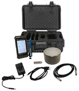 Leeb G Kit with test block and cables.