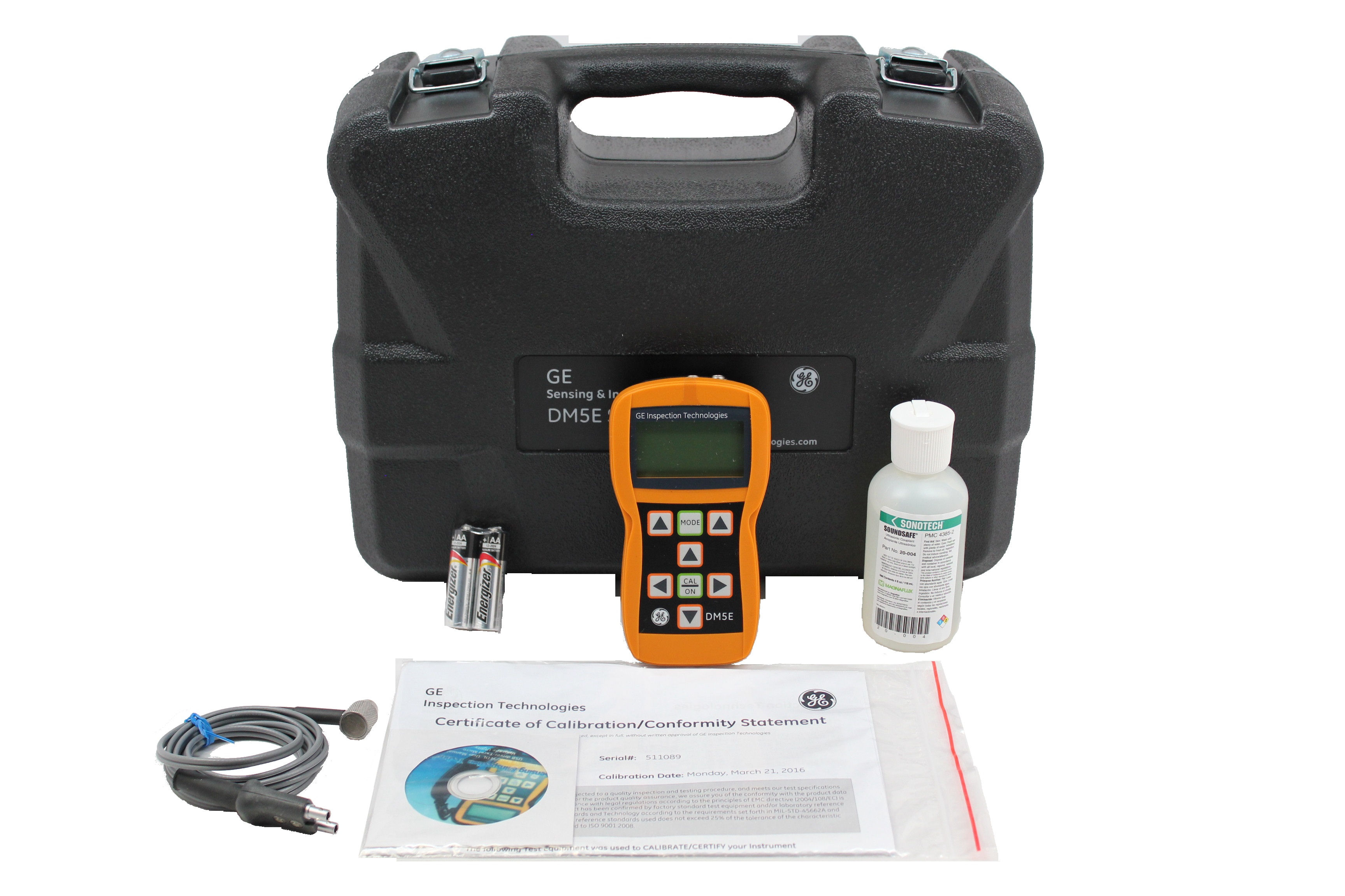 Waygate Krautkramer DM5E Ultrasonic Thickness Gauge