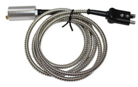 Waygate Krautkramer KBA531A Ultrasonic Thickness Probe Cable, Dual Lemo-00 and Dual Microdot, 5 ft