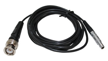 Waygate Krautkramer C-068 MPKX Ultrasonic Flaw Probe Cable, Lemo-00 to BNC, 6 ft