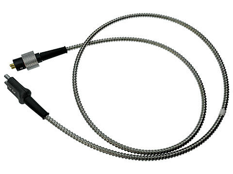 Waygate Krautkramer C-123 Armor Jacket Probe Cable, 4 ft