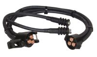 MagnaFlux Split coil 24" diameter 4/0 cable, Eitherend connectors