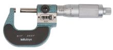 Mitutoyo Digital Outside Micrometer w/Friction Thimble, w/Std 1-2"