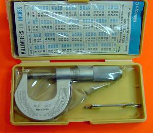 Mitutoyo Micrometer 0-1"