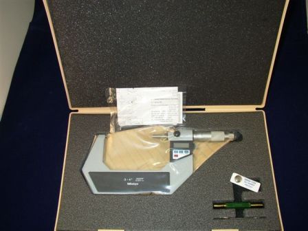 Mitutoyo Micrometer 3"-4"/75mm-100mm