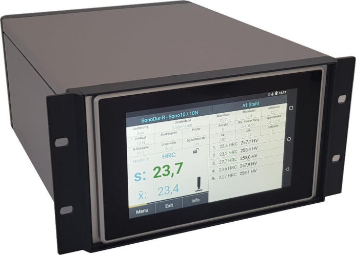 NewSonic SonoDur-R Automatic Online Hardness Tester "Rack" for Production Lines