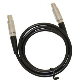 Waygate Krautkramer PKLL2 Ultrasonic Flaw Probe Cable, Lemo 01 Straight, 3 ft