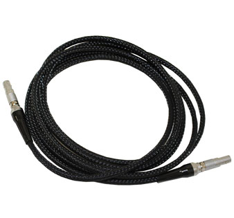 Waygate Krautkramer MPKL Ultrasonic Flaw Probe Cable, Lemo-00 Triaxial, 12 ft