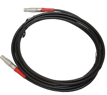 Waygate Krautkramer Eddy Current Probe Cable, Lemo, 10 ft