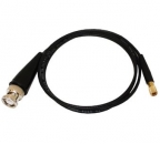 Waygate Krautkramer RG174 Ultrasonic Probe Cable, BNC to Microdot, 3 ft
