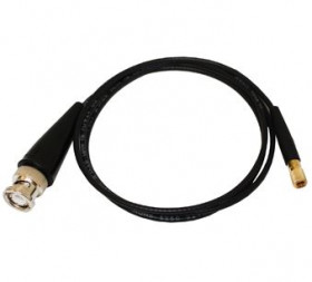 Waygate Krautkramer RG174 Ultrasonic Probe Cable, BNC to Microdot, 3 ft