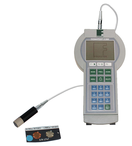 Foerster SIGMATEST 2.069 Eddy Current Conductivity Meter