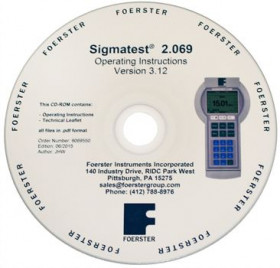 Foerster SIGMATEST 2.069 Operating Instructions CD