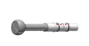 Waygate Krautkramer Dynamic Rotating Plastic Fastener Hole Eddy Current Probe, Differential Reflecti