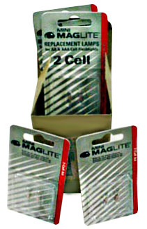 Mini Mag-Lite Replacement Lamps, Pack of 2