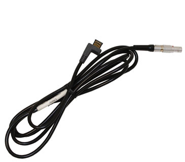 Waygate Krautkramer Ultrasonic Probe Cable, Lemo to Mitutoyo DMVDL 500-171 Caliper