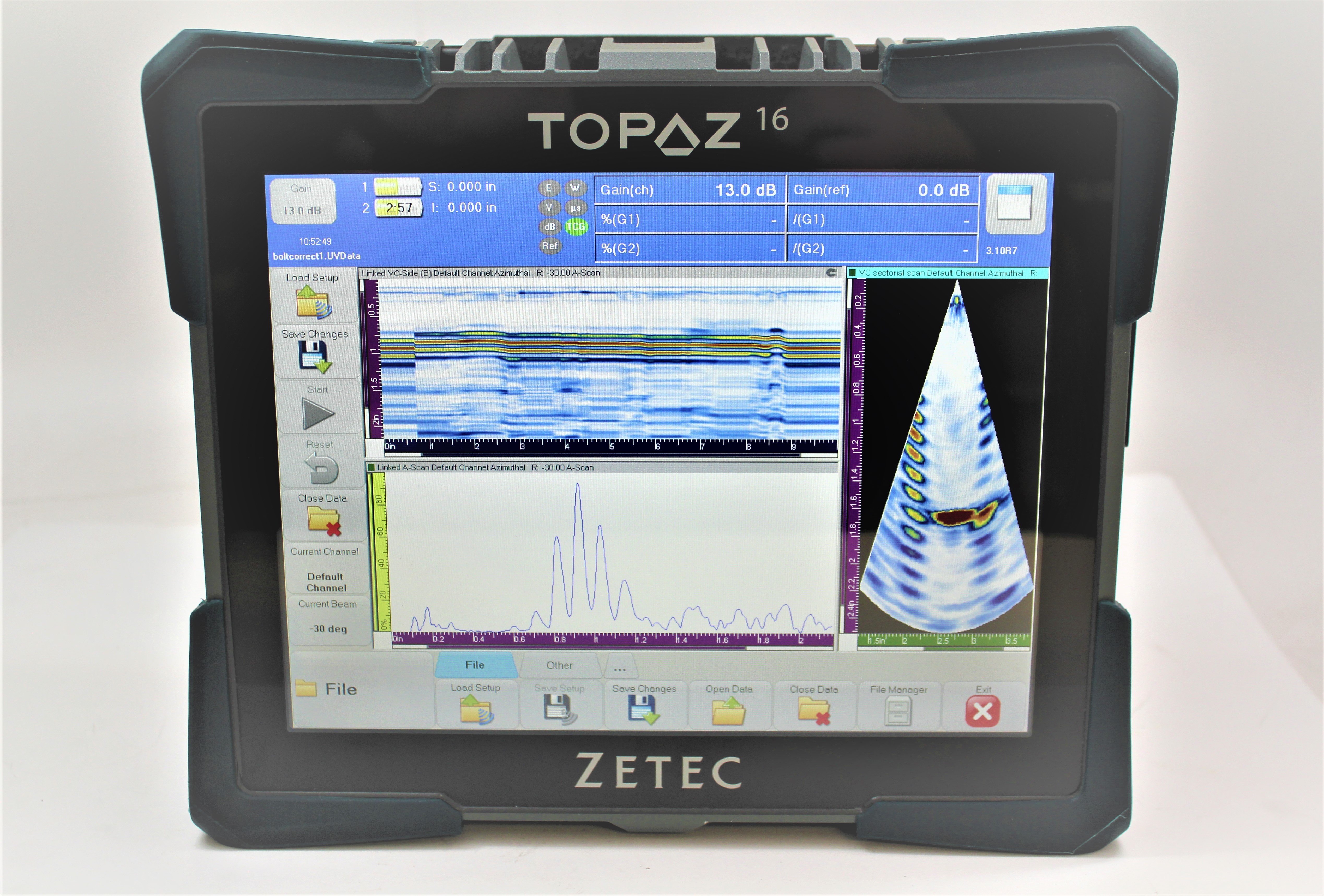 Zetec Topaz 16 Phased Array Flaw Detectors