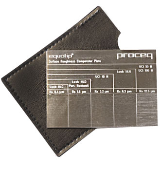 Proceq Equotip Surface Roughness Comparator Plate