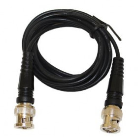 Waygate Krautkramer C-016 RG174 Ultrasonic Flaw Probe Cable, BNC, 12 ft