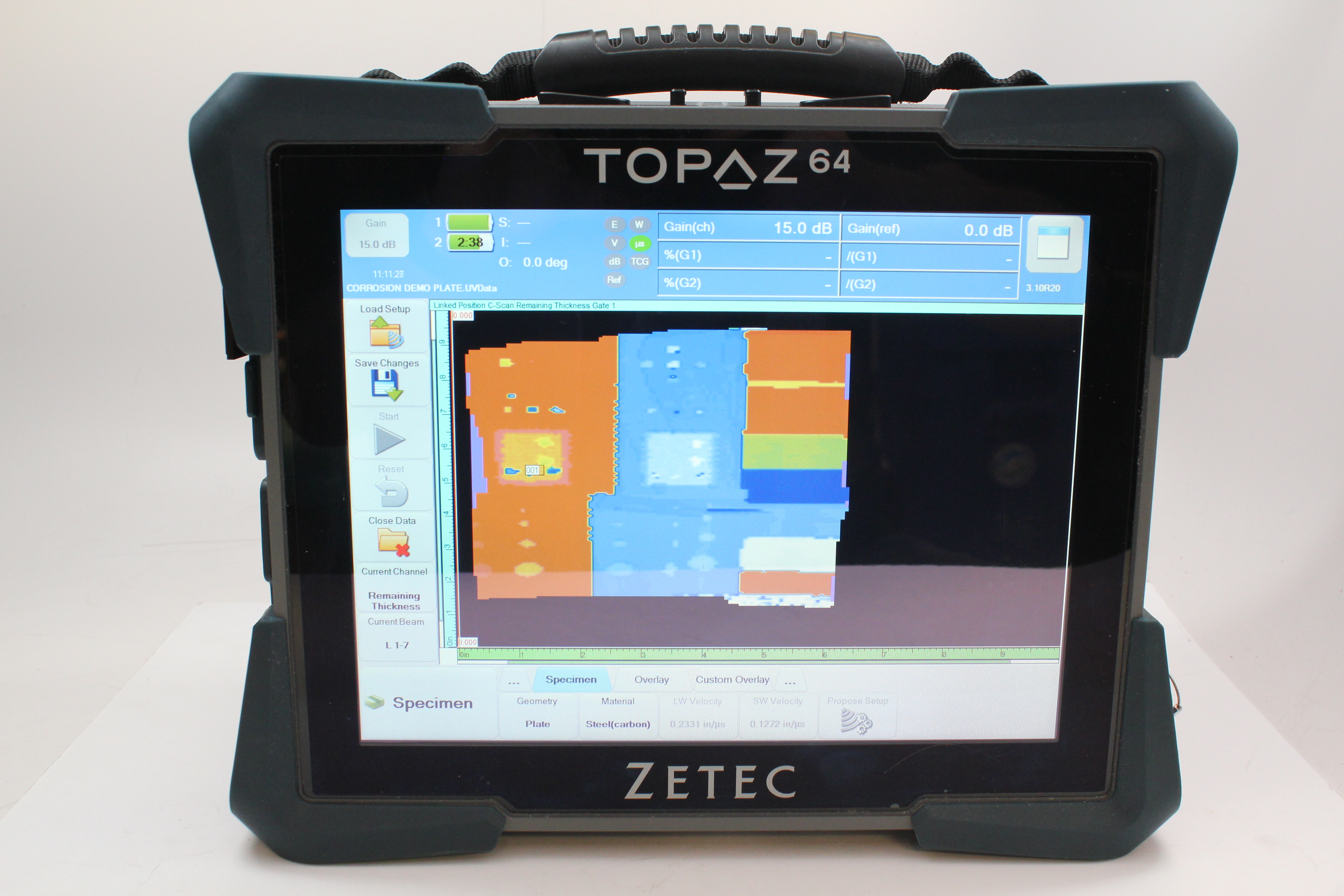 Used Phased Array Flaw Detector