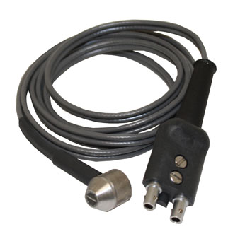 Waygate FH2E-M Small Footprint Fingertip Probe, 7.5 MHz 0.28 Inch Contact Dia. with Potted Cable