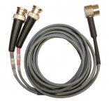 Waygate Technologies FH2E-WR Wear Resistant Fingertip Probe, Potted Cable, Dual BNC Connector, 6 ft