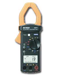 Extech 1000A AC Clamp & Phase Rotation Tester