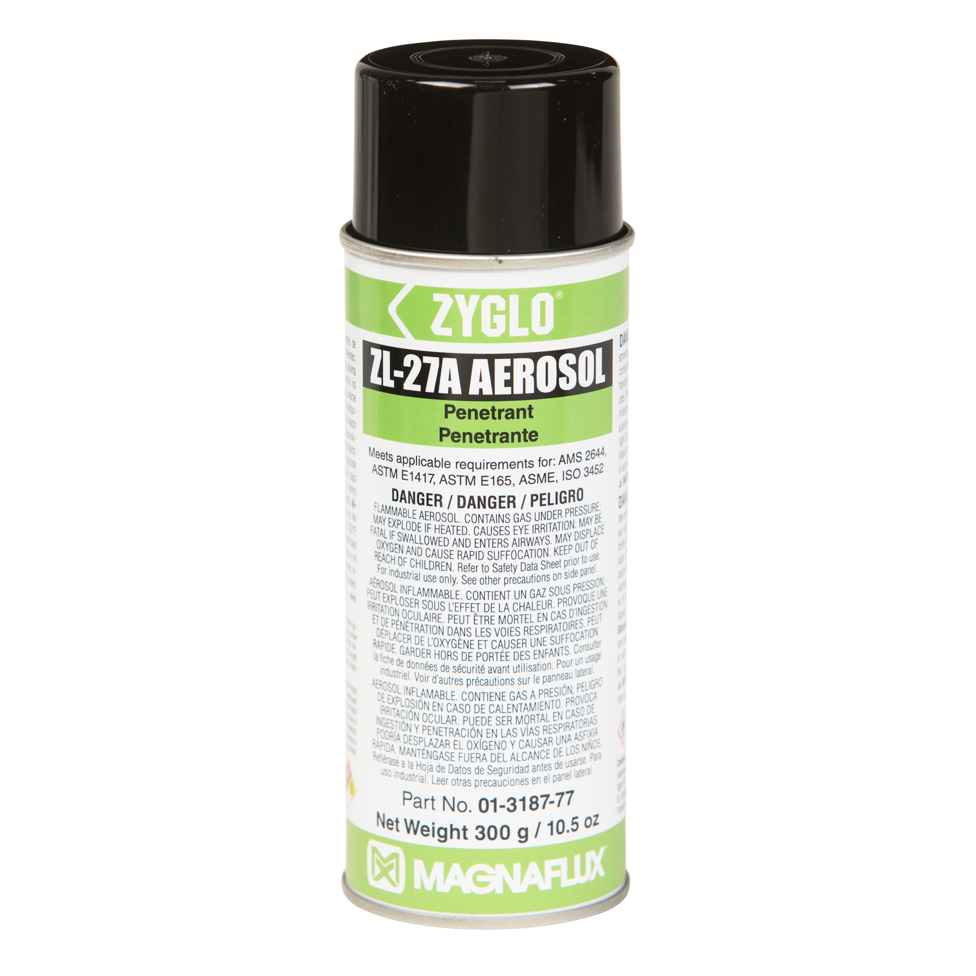 MagnaFlux Zyglo ZL-37 Level 4 Post Emulsifiable Fluorescent Penetrant