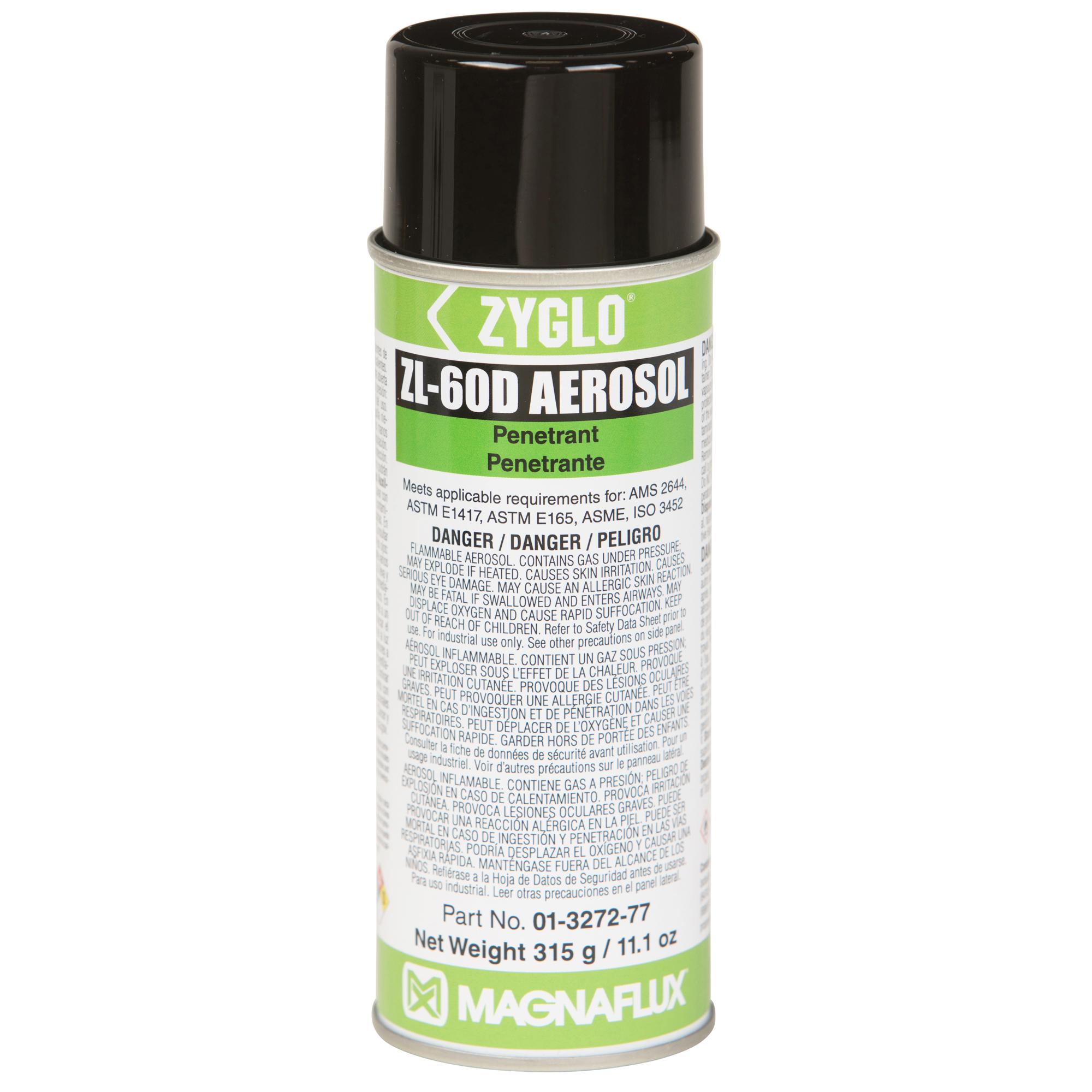 MagnaFlux Zyglo ZL-60D Level 2 Water Washable Fluorescent Penetrant