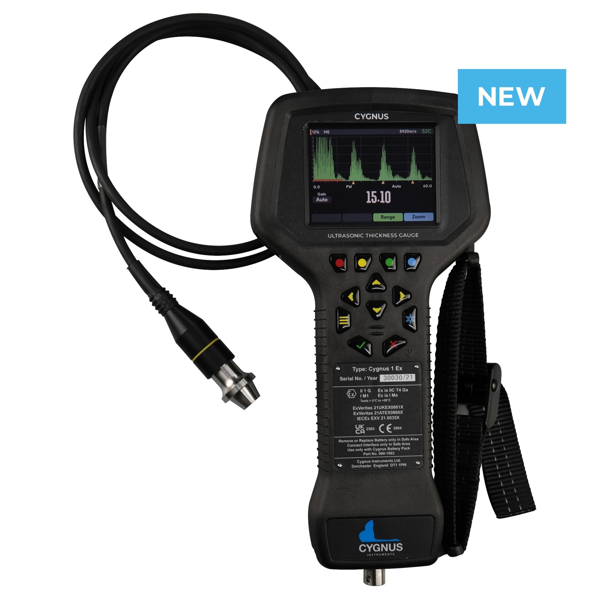 Cordex UT5000 Intrinsically Safe Ultrasonic Tester