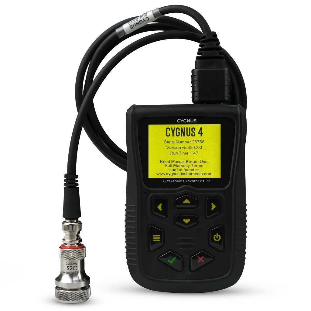 Cygnus 4 General Purpose - Ultrasonic Thickness Gauge