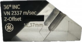 Waygate Krautkramer Shear Wedge 35 to 75 Degrees, for use with 115-XXX-005 model probes