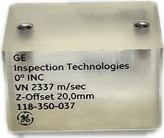 Waygate Krautkramer (Formerly GE Inspection Technologies)  20mm delay line for 014, 015 & 019 Probes