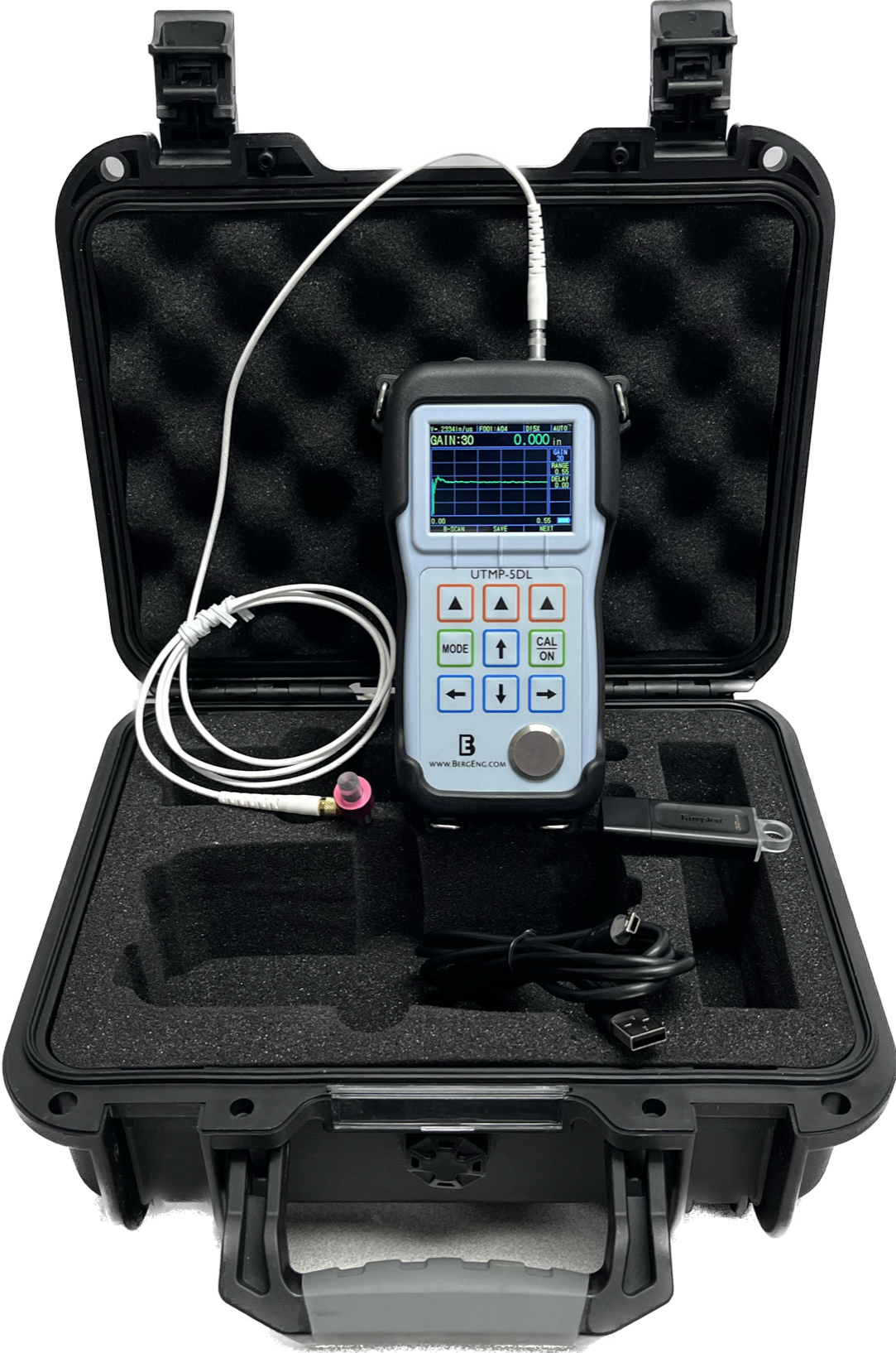 UTMP-5 Ultrasonic Thickness Gauge (UTMP-5) | BergEng.com