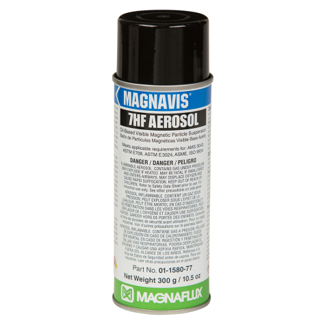 MagnaFlux Magnavis 7HF Black Visible Magnetic Particle Wet Method Prepared Bath