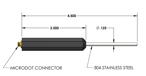 Aerofab Eddy Current Probe APN-4.5/20-200K
