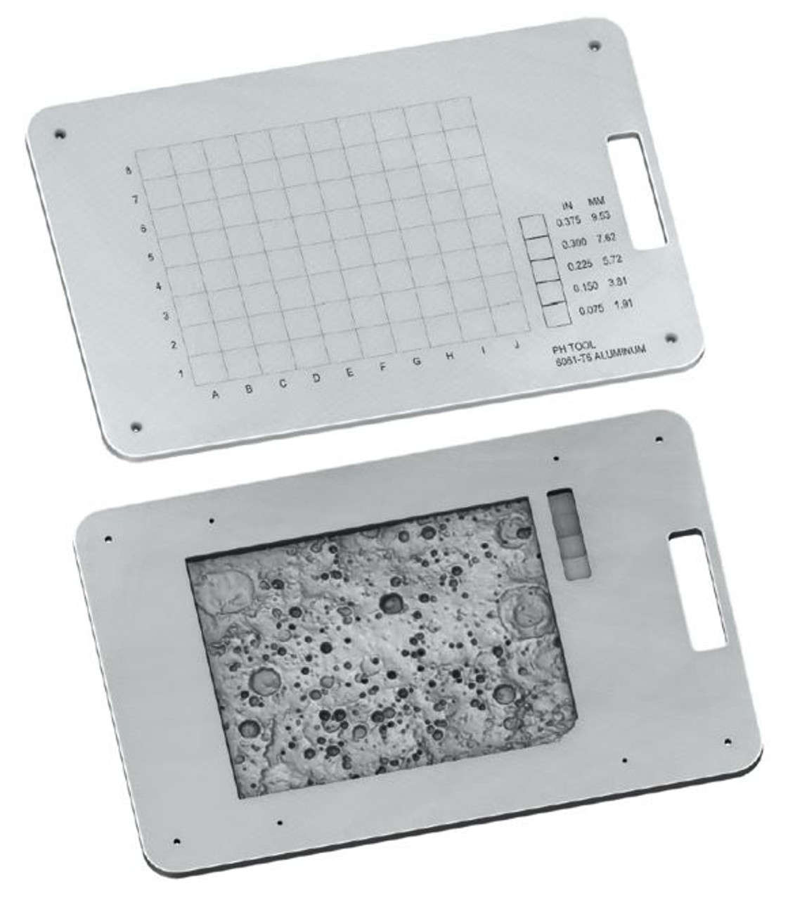 PH Tool "CUT" Board Mini - Corrosion UT Test Plate