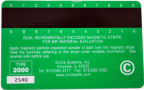 Circle Systems Magnetic Stripe Cards - Type 2000