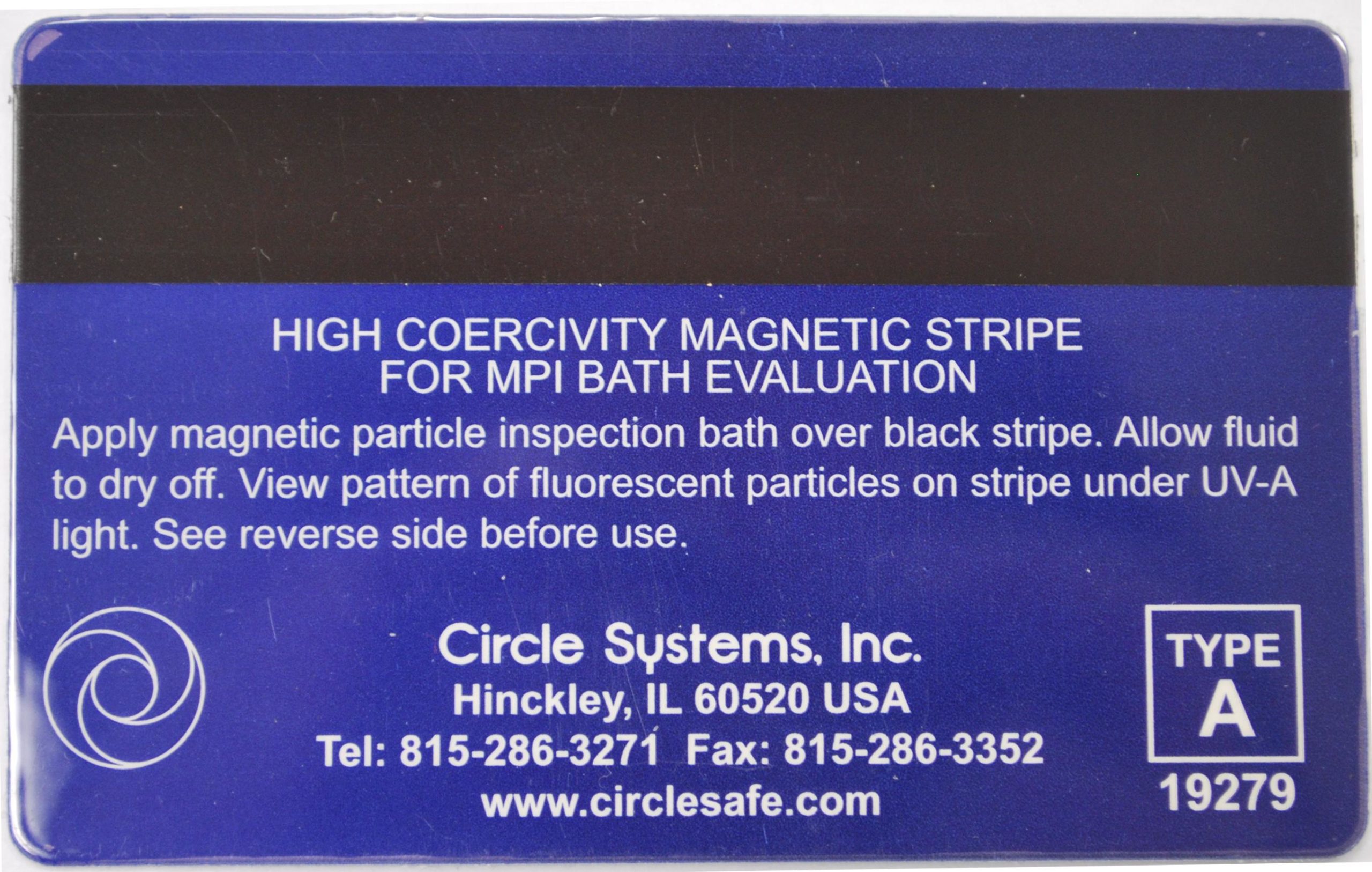 Circle Systems Magnetic Stripe Cards