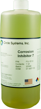 Circle Systems Corrosion Inhibitor 7 Corrosion Inhibitor Additive, Case Of 4x1 Quart Bottles