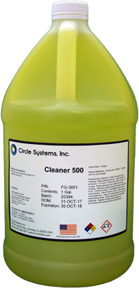 Circle Systems Cleaner 500 1 Gallon Bottle
