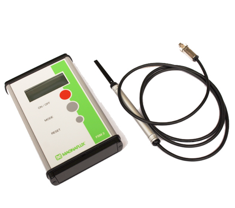 Magnaflux FSM-2 Magnetic Field Strength Meter and Reference Block Kit