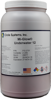 Circle Systems MI-GLOW Underwater 12 Dual Light Particles