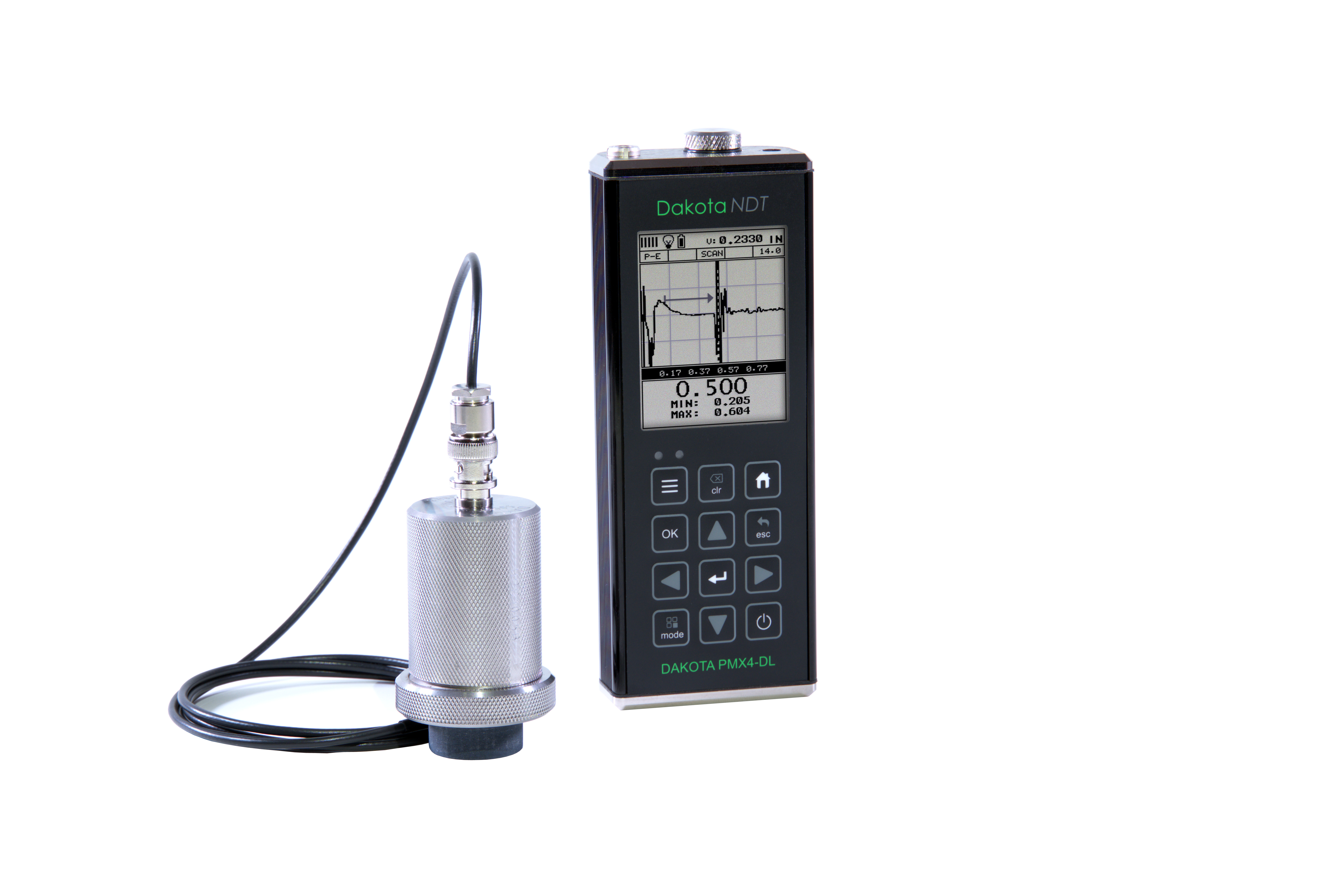 Dakota PMX4-DL High Penetration Thickness Gauge